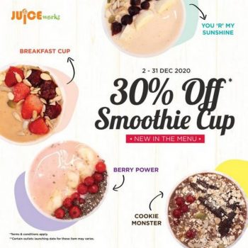 Juice-Works-Smoothie-Cups-Promotion-350x350 - Beverages Food , Restaurant & Pub Johor Kuala Lumpur Promotions & Freebies Selangor 