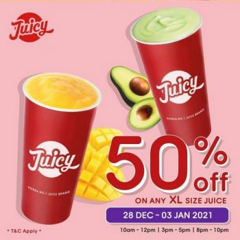 Juicy-50-off-Promotion-350x350 - Beverages Food , Restaurant & Pub Penang Promotions & Freebies 