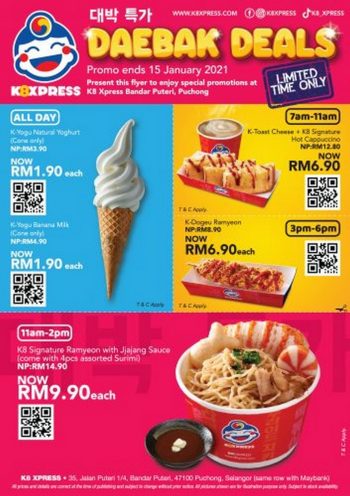 K8-Xpress-Korean-Street-Food-Promo-350x496 - Beverages Food , Restaurant & Pub Promotions & Freebies Selangor 