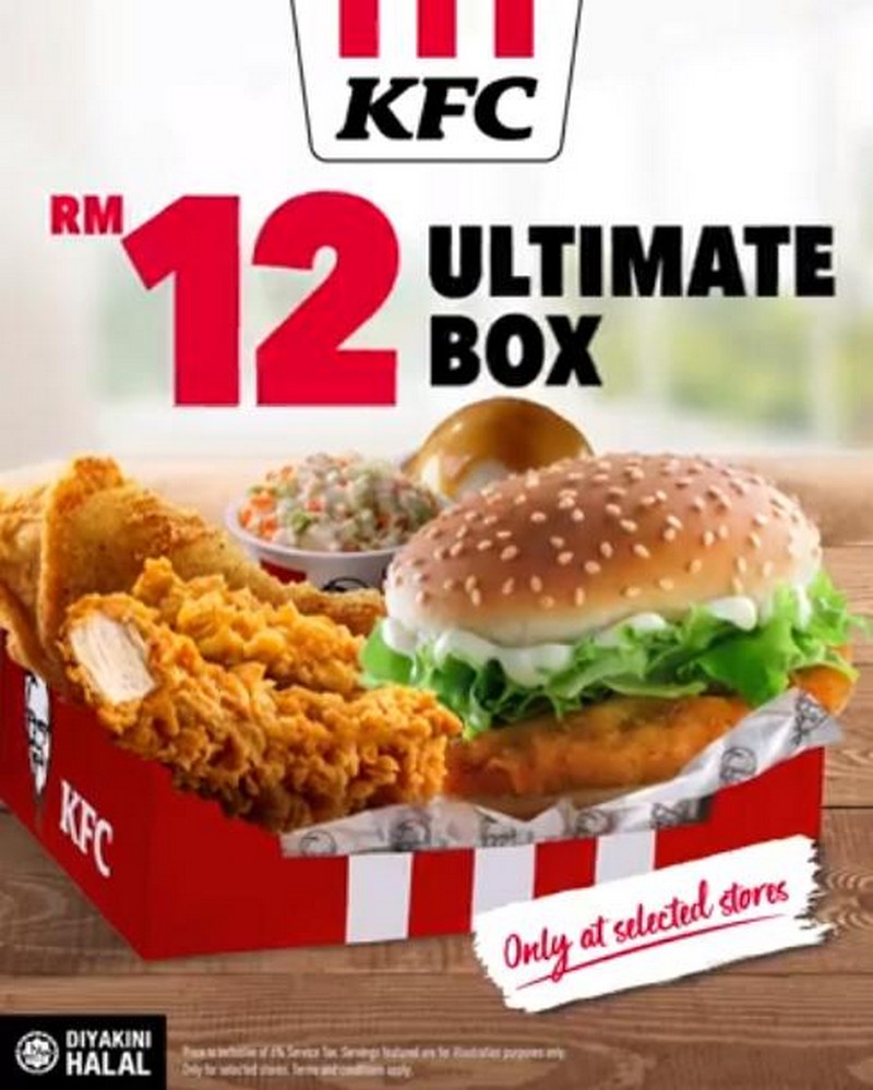 Box the rm10 KFC The