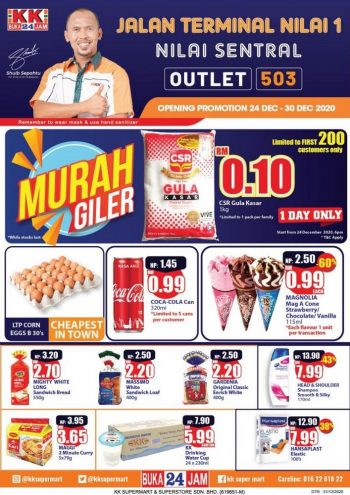 KK-Super-Mart-Opening-Promotion-at-Nilai-Sentral-350x495 - Negeri Sembilan Promotions & Freebies Supermarket & Hypermarket 