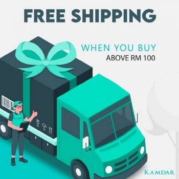 Kamdar-Free-Shipping-Promo-350x350 - Fashion Accessories Fashion Lifestyle & Department Store Johor Kedah Kelantan Kuala Lumpur Melaka Negeri Sembilan Online Store Pahang Penang Perak Perlis Promotions & Freebies Putrajaya Sabah Sarawak Selangor Terengganu 