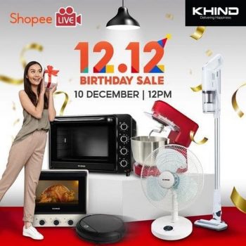 Khind-12.12-Birthday-Sale-at-Shopee-350x350 - Electronics & Computers Home Appliances Johor Kedah Kelantan Kitchen Appliances Kuala Lumpur Malaysia Sales Melaka Negeri Sembilan Online Store Pahang Penang Perak Perlis Putrajaya Sabah Sarawak Selangor Terengganu 