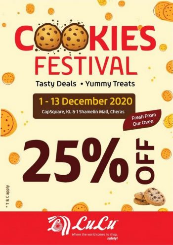 LuLu-Hypermarket-Cookies-Festival-Promotion-350x495 - Kuala Lumpur Promotions & Freebies Selangor Supermarket & Hypermarket 