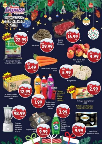 Maslee-Christmas-Promotion-350x496 - Johor Promotions & Freebies Supermarket & Hypermarket 