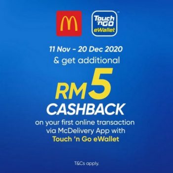 McDonald-Cashback-Promo-with-Touch-‘n-Go-350x349 - Beverages Food , Restaurant & Pub Johor Kedah Kelantan Kuala Lumpur Melaka Negeri Sembilan Others Pahang Penang Perak Perlis Promotions & Freebies Putrajaya Sabah Sarawak Selangor Terengganu 