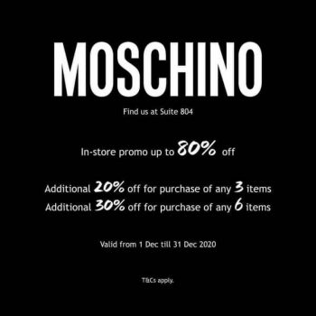 Moschino-Special-Sale-at-Genting-Highlands-Premium-Outlets-350x350 - Apparels Fashion Accessories Fashion Lifestyle & Department Store Malaysia Sales Pahang 