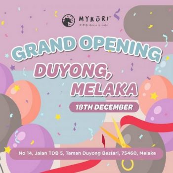 Mykori-Opening-Promotion-at-Duyong-Melaka-1-350x350 - Beverages Food , Restaurant & Pub Melaka Promotions & Freebies 
