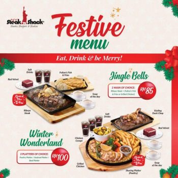NY-Steak-Shack-Christmas-Festive-Menu-350x350 - Beverages Food , Restaurant & Pub Promotions & Freebies Putrajaya Selangor 