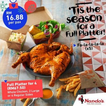 Nandos-Full-Platter-for-4-Promotion-350x350 - Beverages Food , Restaurant & Pub Johor Kedah Kelantan Kuala Lumpur Melaka Negeri Sembilan Pahang Penang Perak Perlis Promotions & Freebies Putrajaya Sabah Sarawak Selangor Terengganu 