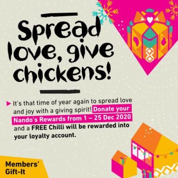 Nandos-Members-Gift-It-Promotion-350x350 - Beverages Food , Restaurant & Pub Johor Kedah Kelantan Kuala Lumpur Melaka Negeri Sembilan Pahang Penang Perak Perlis Promotions & Freebies Putrajaya Sabah Sarawak Selangor Terengganu 