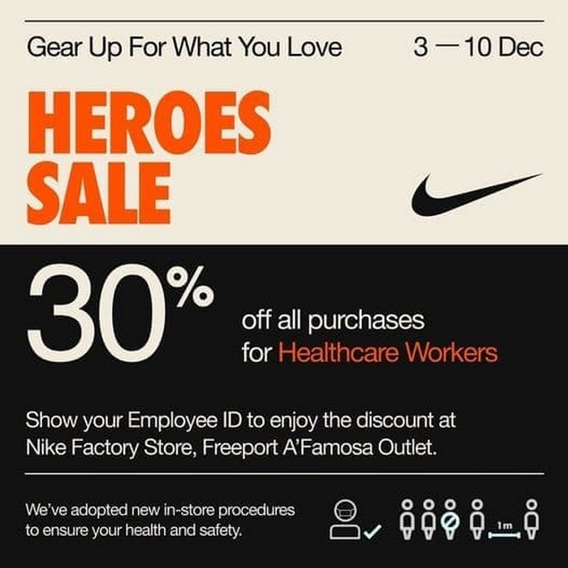 3-10 Dec 2020: Nike Heroes Sale at 