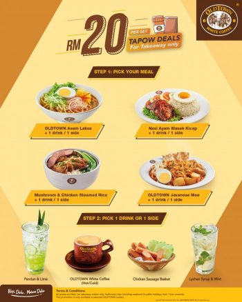 OldTown-Tapow-Deals-Promotion-1-350x438 - Beverages Food , Restaurant & Pub Johor Kedah Kelantan Kuala Lumpur Melaka Negeri Sembilan Pahang Penang Perak Perlis Promotions & Freebies Putrajaya Sabah Sarawak Selangor Terengganu 