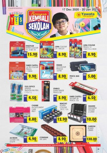 Pasaraya-Yawata-Back-to-School-Promotion-350x501 - Kedah Promotions & Freebies Supermarket & Hypermarket 