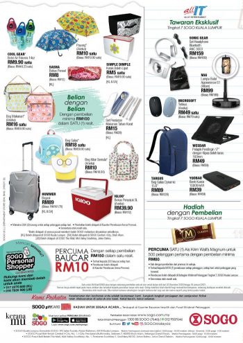 SOGO-Back-to-School-Promotion-3-350x495 - Johor Kuala Lumpur Promotions & Freebies Selangor Supermarket & Hypermarket 