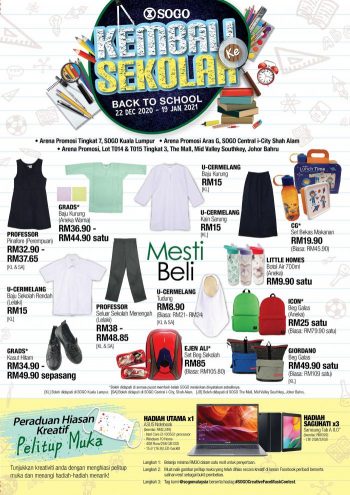 SOGO-Back-to-School-Promotion-350x495 - Johor Kuala Lumpur Promotions & Freebies Selangor Supermarket & Hypermarket 