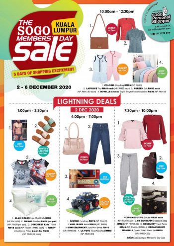 SOGO-Members-Day-Sale-Catalogue-8-350x495 - Kuala Lumpur Promotions & Freebies Selangor Supermarket & Hypermarket 