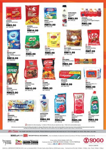 SOGO-Members-Day-Sale-Supermarket-Catalogue-1-350x495 - Kuala Lumpur Malaysia Sales Selangor Supermarket & Hypermarket 