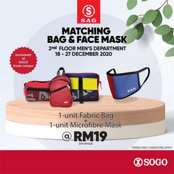 SOGO-SAG-Matching-Bag-Face-Mask-350x350 - Bags Fashion Accessories Fashion Lifestyle & Department Store Kuala Lumpur Promotions & Freebies Selangor 