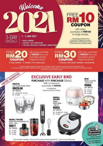SOGO-Welcome-2021-Sale-350x494 - Johor Kuala Lumpur Malaysia Sales Selangor Supermarket & Hypermarket 