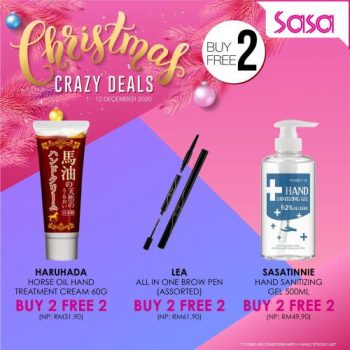 Sasa-Christmas-Crazy-Deals-Sale-3-350x350 - Beauty & Health Cosmetics Fragrances Johor Kedah Kelantan Kuala Lumpur Malaysia Sales Melaka Negeri Sembilan Pahang Penang Perak Perlis Personal Care Putrajaya Sabah Sarawak Selangor Skincare Terengganu 