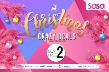 Sasa-Christmas-Crazy-Deals-Sale-350x231 - Beauty & Health Cosmetics Fragrances Johor Kedah Kelantan Kuala Lumpur Malaysia Sales Melaka Negeri Sembilan Pahang Penang Perak Perlis Personal Care Putrajaya Sabah Sarawak Selangor Skincare Terengganu 