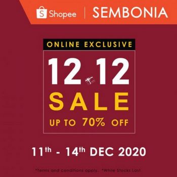 Sembonia-12.12-Sale-on-Shopee-350x350 - Apparels Fashion Accessories Fashion Lifestyle & Department Store Johor Kedah Kelantan Kuala Lumpur Malaysia Sales Melaka Negeri Sembilan Online Store Pahang Penang Perak Perlis Putrajaya Sabah Sarawak Selangor Terengganu 