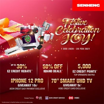 Senheng-Festive-Celebration-Joy-Promo-350x350 - Computer Accessories Electronics & Computers Home Appliances IT Gadgets Accessories Johor Kedah Kelantan Kitchen Appliances Kuala Lumpur Melaka Negeri Sembilan Pahang Penang Perak Perlis Promotions & Freebies Putrajaya Sabah Sarawak Selangor Terengganu 