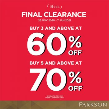 Sfera-Final-Clearance-Sale-at-Parkson-350x350 - Apparels Fashion Accessories Fashion Lifestyle & Department Store Johor Warehouse Sale & Clearance in Malaysia 
