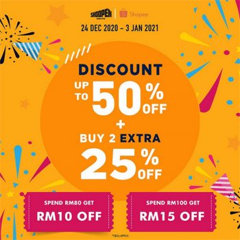 Shoopen-Year-End-Deals-at-Shopee-350x350 - Fashion Accessories Fashion Lifestyle & Department Store Footwear Johor Kedah Kelantan Kuala Lumpur Melaka Negeri Sembilan Online Store Pahang Penang Perak Perlis Promotions & Freebies Putrajaya Sabah Sarawak Selangor Terengganu 