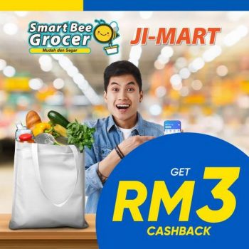 Smart-Bee-Grocer-Ji-Mart-RM3-Cashback-Promotion-with-Touch-n-Go-350x350 - Johor Kedah Kelantan Kuala Lumpur Melaka Negeri Sembilan Pahang Penang Perak Perlis Promotions & Freebies Putrajaya Sabah Sarawak Selangor Supermarket & Hypermarket Terengganu 