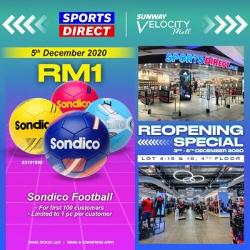 Sports-Direct-Opening-Promotion-at-Sunway-Velocity-1-350x350 - Apparels Fashion Accessories Fashion Lifestyle & Department Store Footwear Kuala Lumpur Promotions & Freebies Selangor Sportswear 