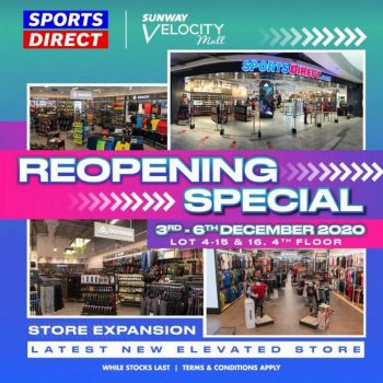 Sports-Direct-Opening-Promotion-at-Sunway-Velocity-350x350 - Apparels Fashion Accessories Fashion Lifestyle & Department Store Footwear Kuala Lumpur Promotions & Freebies Selangor Sportswear 