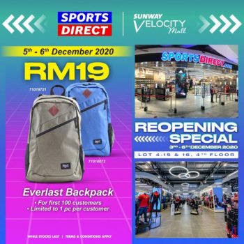 Sports-Direct-Opening-Promotion-at-Sunway-Velocity-8-350x350 - Apparels Fashion Accessories Fashion Lifestyle & Department Store Footwear Kuala Lumpur Promotions & Freebies Selangor Sportswear 