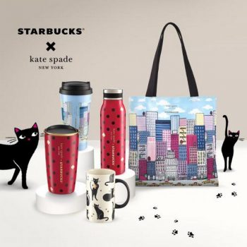 Starbucks-Kate-Spade-New-York-Merchandise-Promo-350x350 - Beverages Food , Restaurant & Pub Johor Kedah Kelantan Kuala Lumpur Melaka Negeri Sembilan Pahang Penang Perak Perlis Promotions & Freebies Putrajaya Sabah Sarawak Selangor Terengganu 