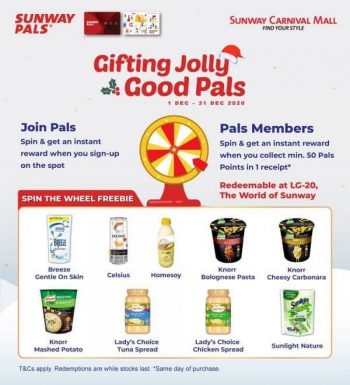 Sunway-Pals-Christmas-Promo-at-Sunway-Carnival-Mall-350x385 - Others Penang Promotions & Freebies 