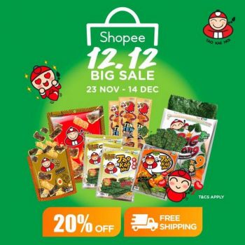 Tao-Kae-Noi-12.12-Sale-on-Shopee-350x350 - Johor Kedah Kelantan Kuala Lumpur Malaysia Sales Melaka Negeri Sembilan Online Store Others Pahang Penang Perak Perlis Putrajaya Sabah Sarawak Selangor Terengganu 