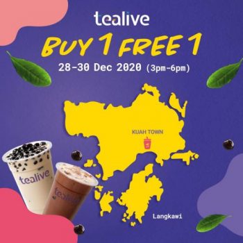 Tealive-Buy-1-Free-1-Promotion-at-3-Outlets-2-350x350 - Beverages Food , Restaurant & Pub Pahang Perak Promotions & Freebies 