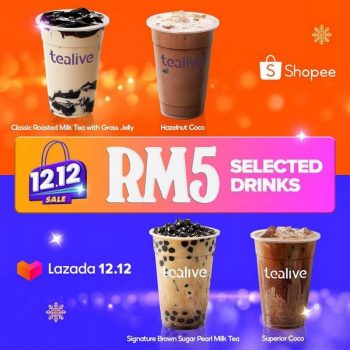 Tealive-Online-12.12-Sale-RM5-Selected-Drinks-350x350 - Beverages Food , Restaurant & Pub Johor Kedah Kelantan Kuala Lumpur Malaysia Sales Melaka Negeri Sembilan Online Store Pahang Penang Perak Perlis Putrajaya Sabah Sarawak Selangor Terengganu 