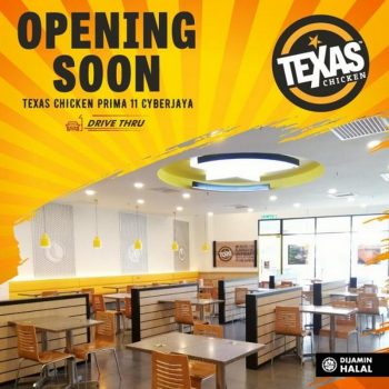 Texas-Chicken-Opening-Promotion-at-Prima-11-Cyberjaya-350x350 - Beverages Food , Restaurant & Pub Promotions & Freebies Selangor 