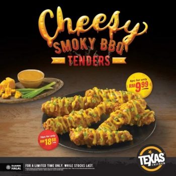 Texas-Chicken-new-Cheesy-Smoky-BBQ-Tenders-Promo-350x350 - Beverages Food , Restaurant & Pub Johor Kedah Kelantan Kuala Lumpur Melaka Negeri Sembilan Pahang Penang Perak Perlis Promotions & Freebies Putrajaya Sabah Sarawak Selangor Terengganu 