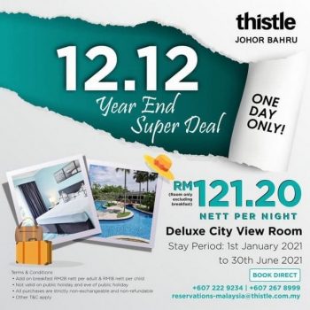 Thistle-Johor-Bahru-12.12-Year-End-Super-Deal-350x350 - Hotels Johor Promotions & Freebies Sports,Leisure & Travel 