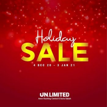 UN.LIMITED-Holiday-Sale-350x350 - Fashion Accessories Fashion Lifestyle & Department Store Footwear Malaysia Sales Sabah Sarawak 