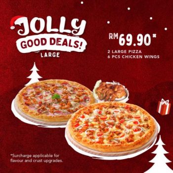 US-Pizza-Christmas-Jolly-Good-Deals-Promotion-2-350x350 - Beverages Food , Restaurant & Pub Johor Kedah Kelantan Kuala Lumpur Melaka Negeri Sembilan Online Store Pahang Penang Perak Perlis Pizza Promotions & Freebies Putrajaya Sabah Sarawak Selangor Terengganu 