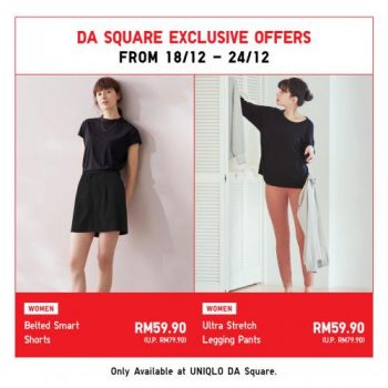 Uniqlo-Opening-Sale-at-DA-Square-2-350x350 - Apparels Fashion Accessories Fashion Lifestyle & Department Store Kuala Lumpur Malaysia Sales Selangor 