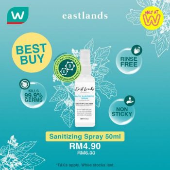 Watsons-Eastlands-Sanitizing-Range-Promotion-1-350x350 - Beauty & Health Health Supplements Johor Kedah Kelantan Kuala Lumpur Melaka Negeri Sembilan Online Store Pahang Penang Perak Perlis Personal Care Promotions & Freebies Putrajaya Sabah Sarawak Selangor Terengganu 