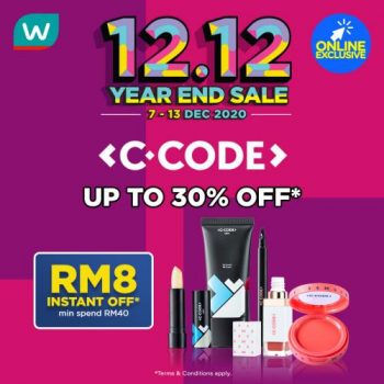Watsons-Online-Cosmetics-12.12-Year-End-Sale-3-350x350 7-13 Dec 2020: Watsons Online Cosmetics 12.12 Year End Sale