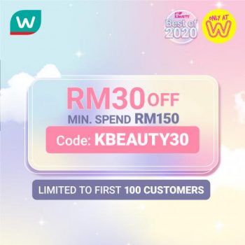 Watsons-Online-K-Beauty-Promotion-1-350x350 - Beauty & Health Johor Kedah Kelantan Kuala Lumpur Melaka Negeri Sembilan Online Store Pahang Penang Perak Perlis Personal Care Promotions & Freebies Putrajaya Sabah Sarawak Selangor Skincare Terengganu 