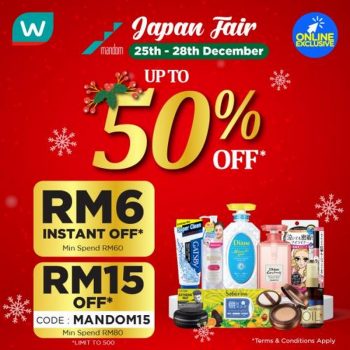 Watsons-Online-Mandom-Japan-Fair-Sale-350x350 - Beauty & Health Health Supplements Johor Kedah Kelantan Kuala Lumpur Malaysia Sales Melaka Negeri Sembilan Online Store Pahang Penang Perak Perlis Personal Care Putrajaya Sabah Sarawak Selangor Terengganu 