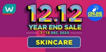 Watsons-Online-Skincare-12.12-Year-End-Sale-350x172 - Beauty & Health Johor Kedah Kelantan Kuala Lumpur Malaysia Sales Melaka Negeri Sembilan Online Store Pahang Penang Perak Perlis Personal Care Putrajaya Sabah Sarawak Selangor Skincare Terengganu 